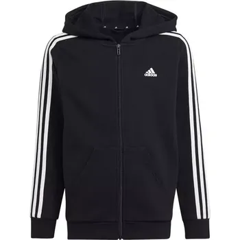 Mládežnické tričko se zipem 3 Stripes FL HR6331 - Adidas 128 cm