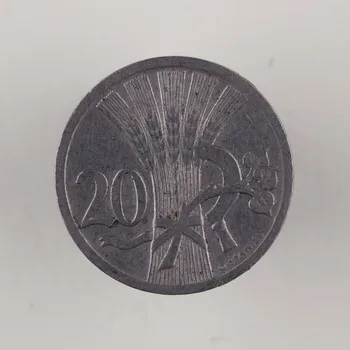 20 Haléř 1925 Vzácný ročník 3,32 g