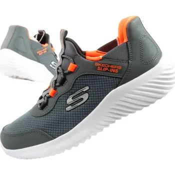 Dámská sportovní obuv Skechers Bounder Slip-ins dětská sportovní obuv pro mládež šedá 36