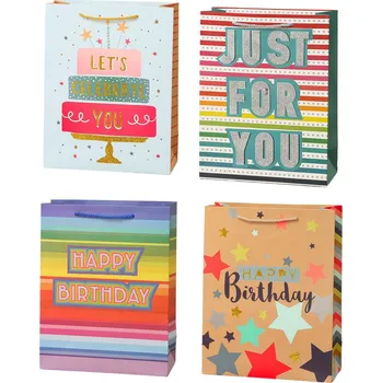 Dárková taška Dárková taška Happy Birthday – narozeninová 23x18x10cm