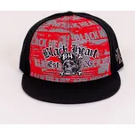 A Kšiltovka BLACK HEART SNAPBACK BONES Doplňky-velikost: Onesize