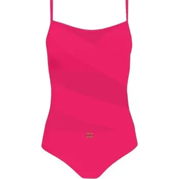 Dámské plavky Dámské jednodílné plavky FASHION 11 růžové - Self 42E