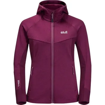 Dámská softshellová bunda Bunda Jack Wolfskin Hydro Grid Fleece Jkt W 1709911-1395 M