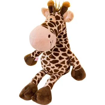 plyšák Plyšová žirafa přítulanka 28 cm – krémovo-hnědá