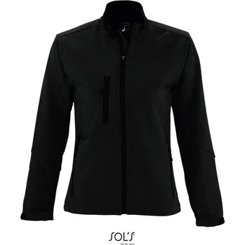 pracovní bunda SOL's Collection Bunda Roxy, 3-vrstvá, softshellová, dámská COT25468000201-black S Černá