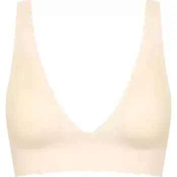 Podprsenka Dámská podprsenka Zero Feel Lace 2.0 Top - Sloggi angora (6308) 00XL