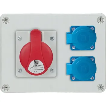 Rozvaděč STAVEBNÍ ROZVADĚČ R-BOX 190 1x16A/5P 2x250V PAWBOL B.1602
