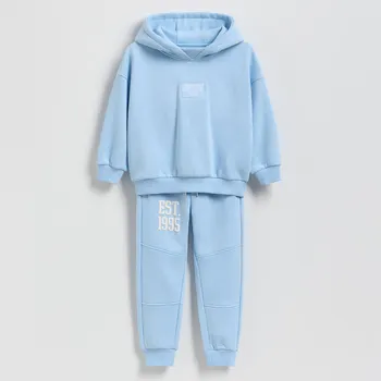 Chlapecká mikina Reserved - Bavlněná sada - světle modrá - 016FK-50X - 016FK-50X-86