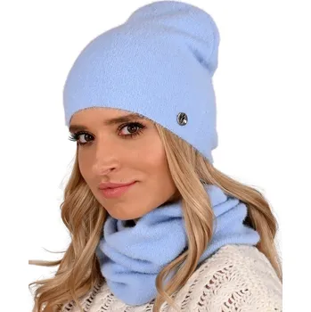 Čepice Alur sada: čepice a nákrčník (rolák) univerzální velikost, modrá