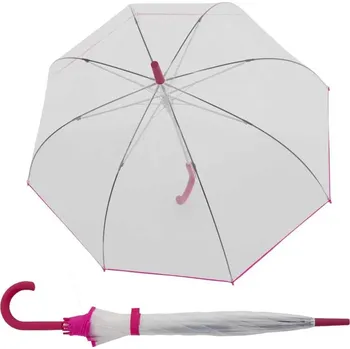 Deštník Doppler Nizza 71454PI transparentní/růžový
