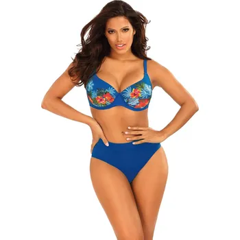 Dámské plavky Dámské dvoudílné plavky Bali 7 S940BL7-4 modré - Self 48F