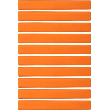 Tkaničky do bot Ploché popisovače - pruhy 51x6cm 10ks jasně oranžové SMJ sport ZPP-O NEPLATÍ