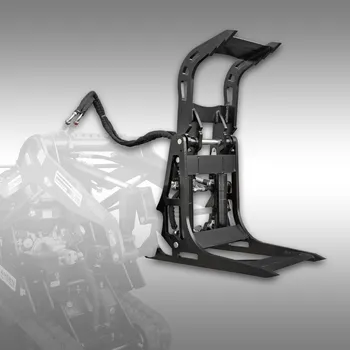 Příslušenství pro zahradní traktor Nakládací kleště na dřevo pro smykem řízený nakladač Jansen KL-200, smykem řízený nakladač, drapák na dřevo