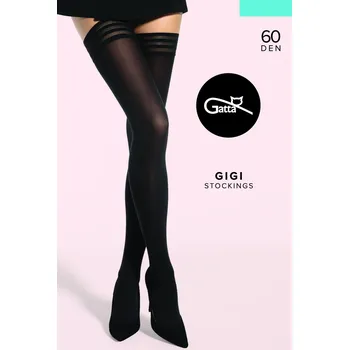 Dámské punčochy Punčochy GATTA Gigi, samodržící, 60 DEN, velikost 3/4