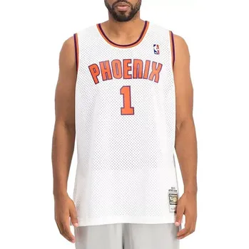 Pánské tričko Mitchell & Ness Phoenix NBA Alternate Jersey Suns 2002 Anfernee Hardaway M SMJY4443-PSU02AHAWHIT pánské XL