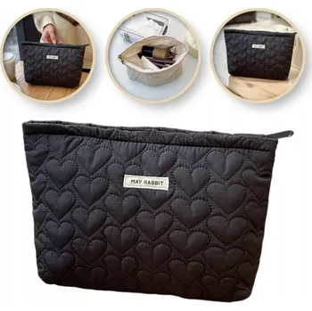 Kosmetická taška Kosmetická taštička Ecarla černá