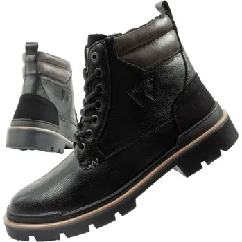 Pánské tenisky Wrangler Nevada pánské boty sobolí boty boty elegantní módní šněrovací černé 41