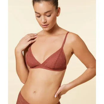 Podprsenka ETAM HNĚDÁ PODPRSENKA BEZ KOSTIC (65A)