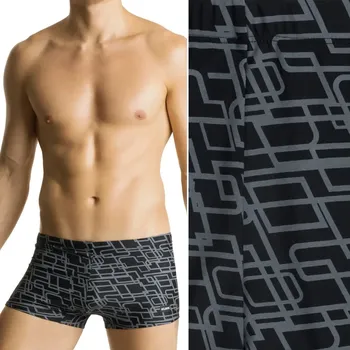 Pánské plavky Pánské plavky boxerky šortky rychleschnoucí KMS-316 Atlantic *XXL