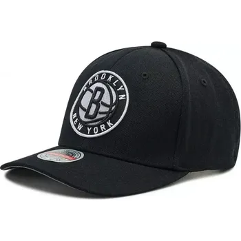 Kšiltovka Mitchell & Ness NBA Brooklyn Nets NBA Team Ground 2.0 Stretch Snapback Nets Kšiltovka HHSS3257-BNEYYPPPBLCK OSFM