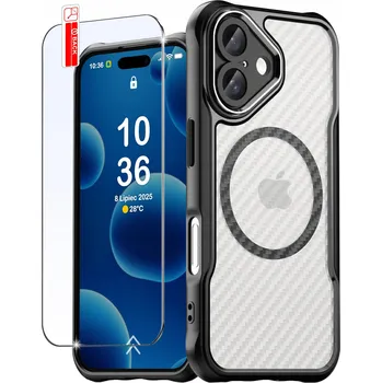 Pouzdro na mobilní telefon Zadní Kryt KrainaGSM pro Apple iPhone 16, černý