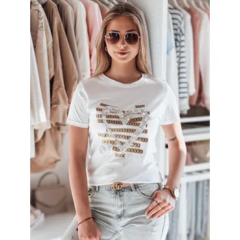 Dámské tričko Dámské tričko MARISS Dstreet RY2739 Barva: Bílá, Velikost: S/M