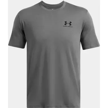 Pánské tričko Under Armour Tričko s logem na levé straně hrudi M 1326799-025 pánské 2XL