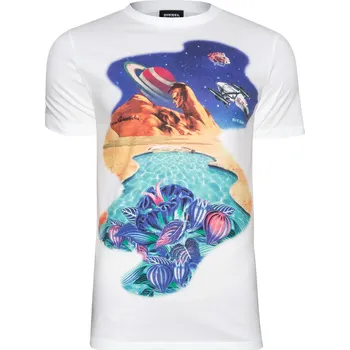 Pánské Tričko s krátkým rukávem 00SZU9-0SASN-05 - Diesel L