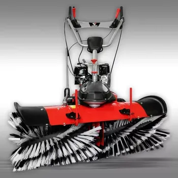 Zametací stroj Zametač Jansen MKB-500BS, řada B&S 750EX včetně sněhového pluhu a kontejneru