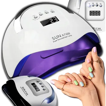 UV lampa na nehty LED+UV lampa Red-Ice X7 max. 180 W, bílá