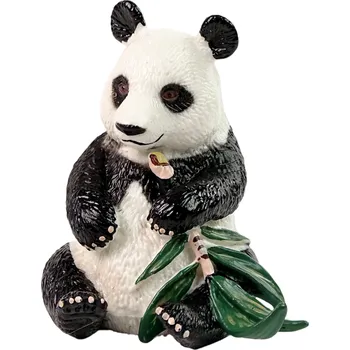 Figurka Figurka panda velká s bambusem – sběratelská série Zvířata