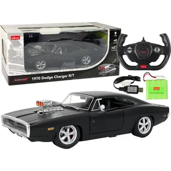 RC model auta RC auto Dodge Charger 1:16 s pilotem a akumulátorem černé