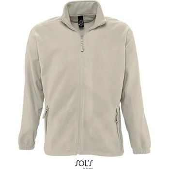 pracovní mikina SOL's Collection Mikina North na zip, fleecová COT255500d1413-rope 3XL Rope