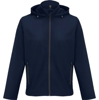 Pracovní oblečení SOL's Collection Bunda s kapucí Race Hooded Men, 2-vrstvá, softshellová, pánská COT25444729002-french navy M Navy french