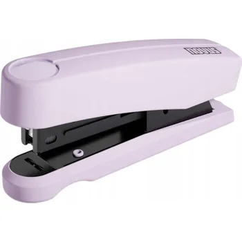 Sešívačka KANCELÁŘSKÁ Novus 15 listů FIALOVÁ PASTELOVÁ + 200 sponek č. 10