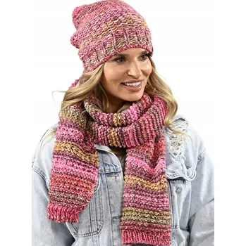 Čepice Alur sada: čepice a šála, univerzální velikost, vícebarevná