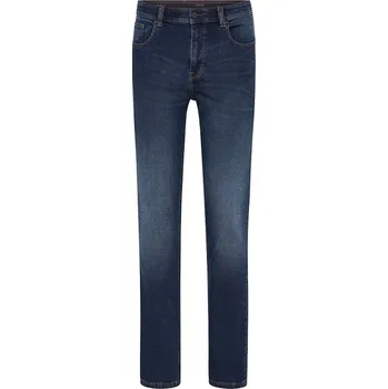 Pánské kalhoty Pánské rifle 80158 RedPoint elastické stretch tmavě modré Redpoint ODE-RP-80158-4501 - 126