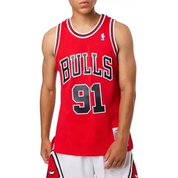 Pánské tričko Mitchell & Ness Chicago Bulls NBA Dennis Rodman M tričko SMJYGS18154-CBUSCAR97DRD pánské S