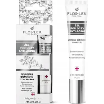 Péče o oční okolí Floslek Pharma gel oční gel se světlíkem a peptidy 15 ml