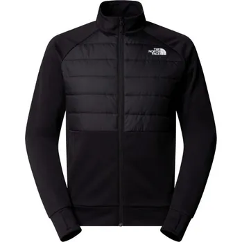 Pánská mikina Pánská hybridní mikina The North Face M REAXION 2.0 FLEECE HYBRID FULL ZIP JAC XXL Černá, Bílá
