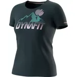 DYNAFIT TRANSALPER GRAPHIC Blueberry/6370 Women triko