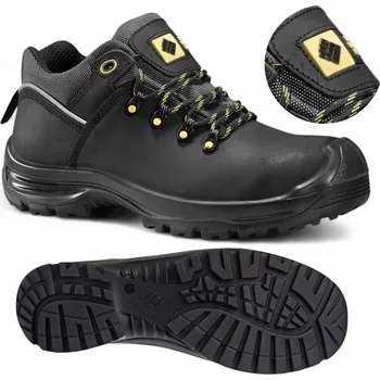 Pracovní obuv Pracovní polobotky kožené Toworkfor Silverstone S3 HRO SRC velikost 45