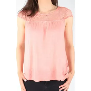 Tričko Wrangler s krátkým rukávem Coral Peach W W7337FDJX M