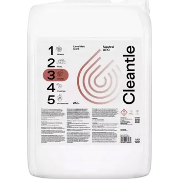 Autokosmetika CLEANTLE Univerzální NEUTRÁLNÍ APC 25000ml BIOSURFAKTANTY na AUTO a plasty