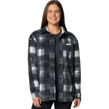 Pánská bunda Columbia Benton Springs Fleece Shirt Jacket II 2085661191 Grey L L