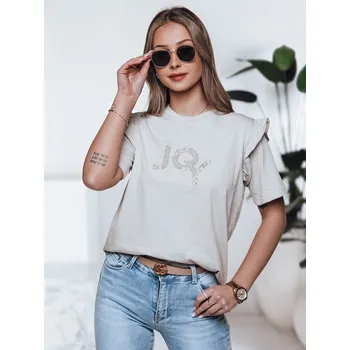 Dámské tričko Dámské tričko JOY Dstreet RY2524 Barva: Béžová, Velikost: M