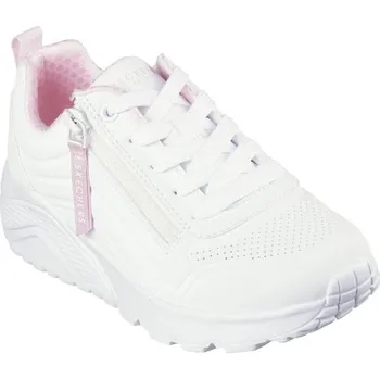 Chlapecké tenisky Boty Skechers Uno Lite - Easy Zip Jr 310387L WHT 33