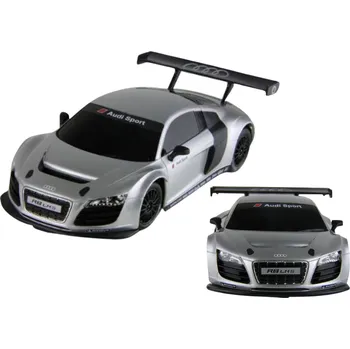 RC model auta RC auto 1:24 na dálkové ovládání sportovní AUDI R8 LMS stříbrné