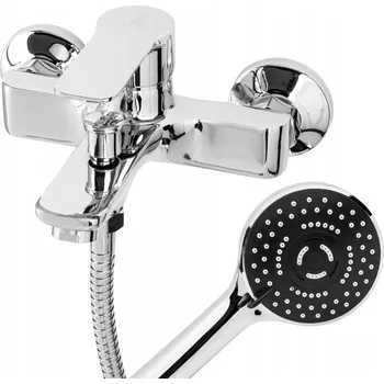 Vodovodní baterie Nástěnný Sprchový set Aqui Basic