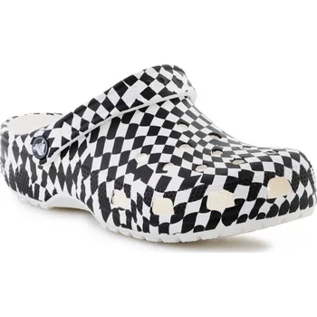 Dámské tenisky Žabky Crocs Classic warped checker clog 211007-103 EU 36/37